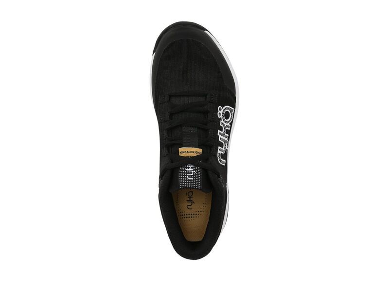 Leica Sneakers Rykalign Training Shoe Black Mesh Fabric