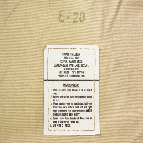 Military Surplus Vest 90S Us Army Propper X S M 90