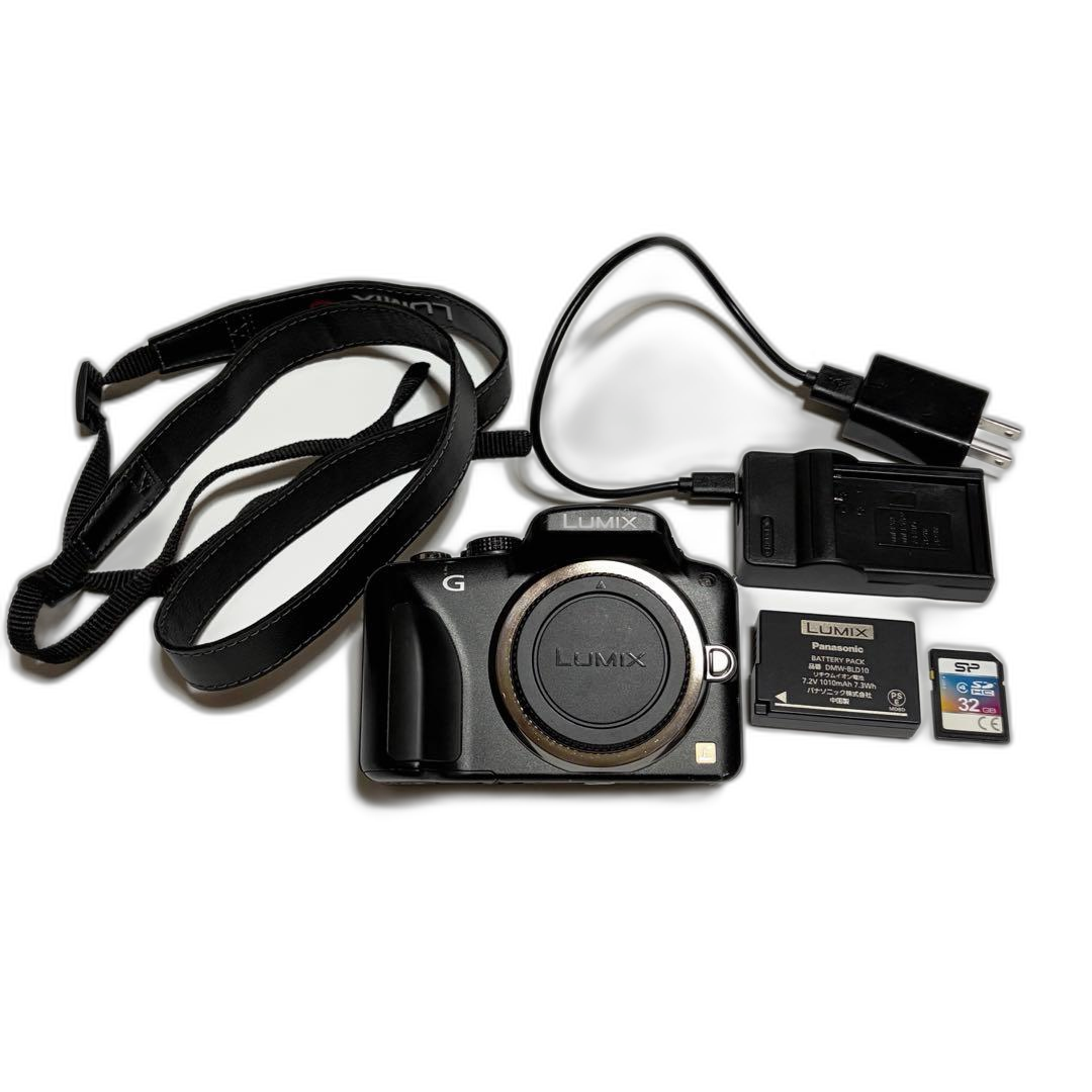 Panasonic Mirrorless Interchangeable Lips Lumix G3 32Gb Sd