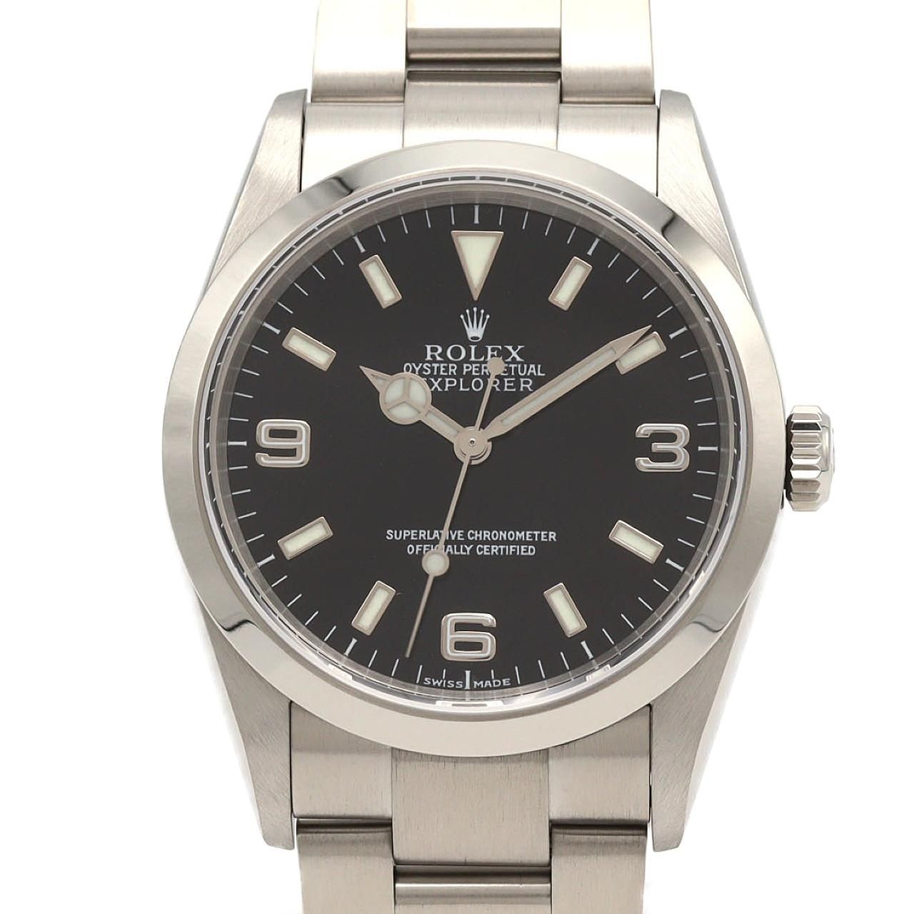Rolex Automatic Winding Clock I 114270 Ss K