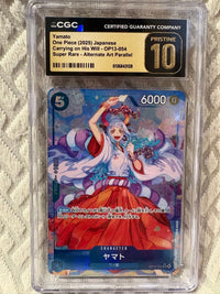 One Piece Card Game Cgc10 Pristine Sr Op13-054