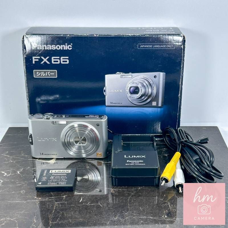 Panasonic Compact Digital Camera Lumix Dmc-Fx66 1210 5 Mega O.I.S. Ia