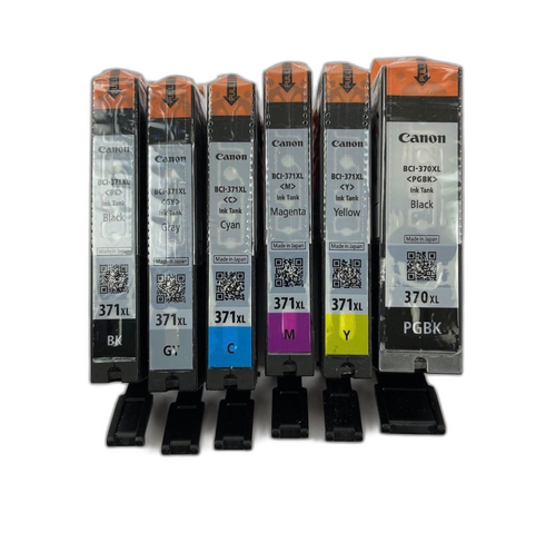 Canon Ink Cartridge/Refilled Bci-371Xl+370Xl/6Mpv
