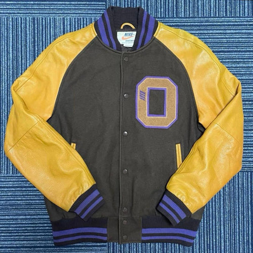 Nike Varsity Jackets Sportswear Leather Jacket