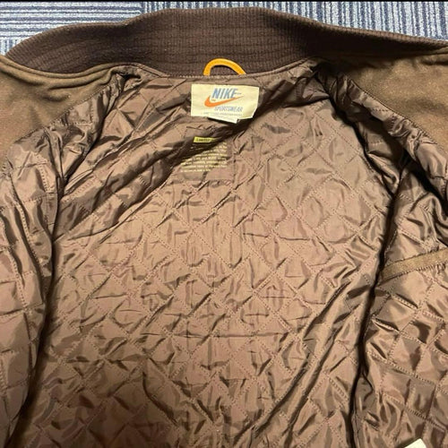 Nike Varsity Jackets Sportswear Leather Jacket