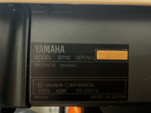 Yamaha Other Eos B700