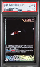 One Piece Card Game Psa10 Op13 Imu Alternate Art