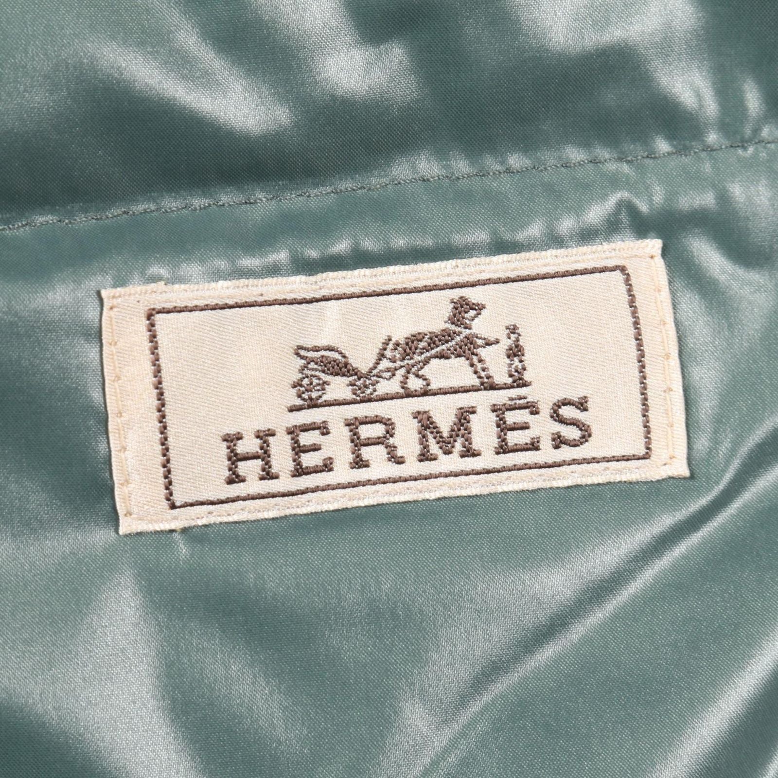 Hermes Quilting Vest/Down Vest