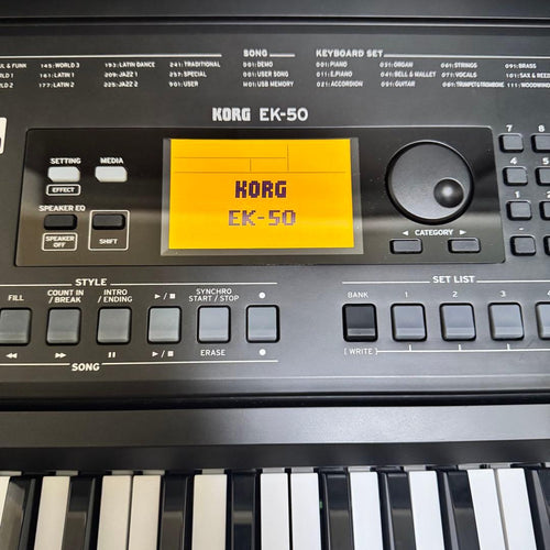 Korg Keyboards Digital Pianos Ek-50