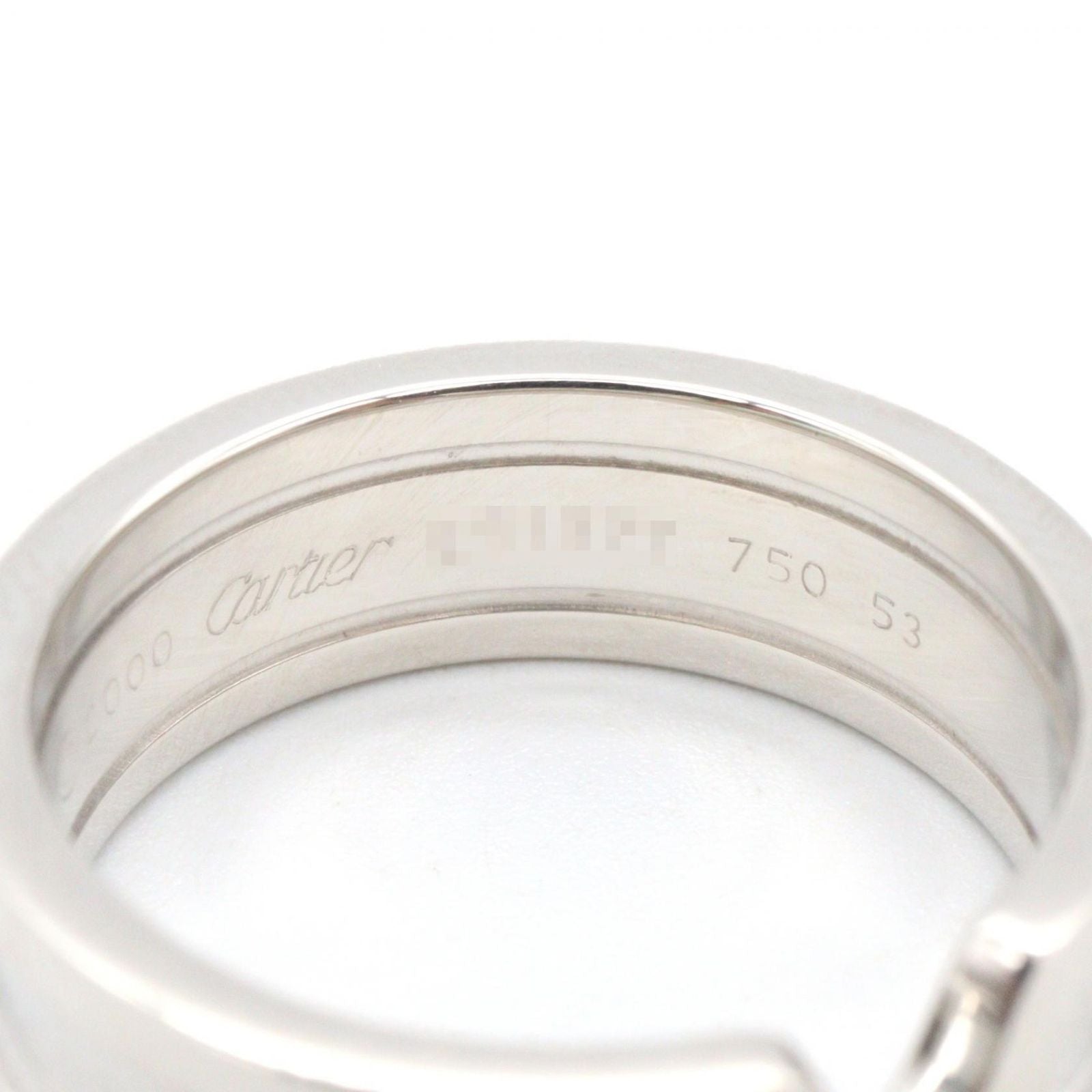 Cartier Ring C2 K18Wg Used A