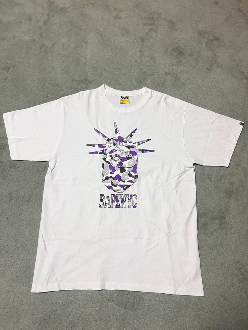 Een badende aap T-shirts Bape Nyc Camo T Xl