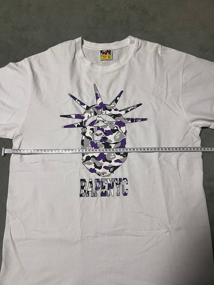 Een badende aap T-shirts Bape Nyc Camo T Xl
