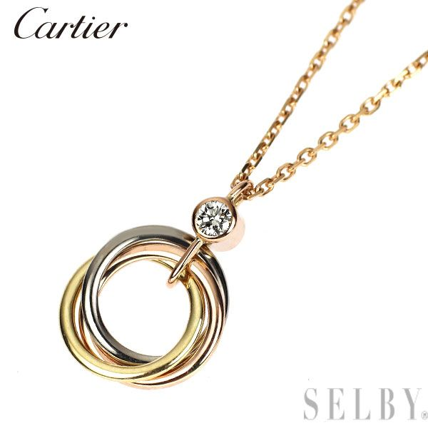 Cartier Necklace K18Yg/Wg/Pg