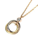 Cartier Necklace K18Yg/Wg/Pg