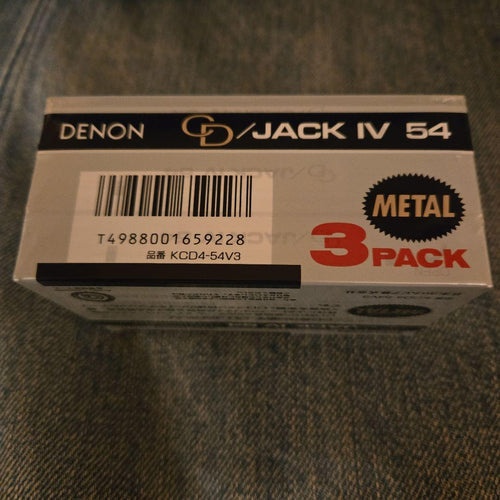 Denon Cassette Tapes Cd/Jack Iv 54 3