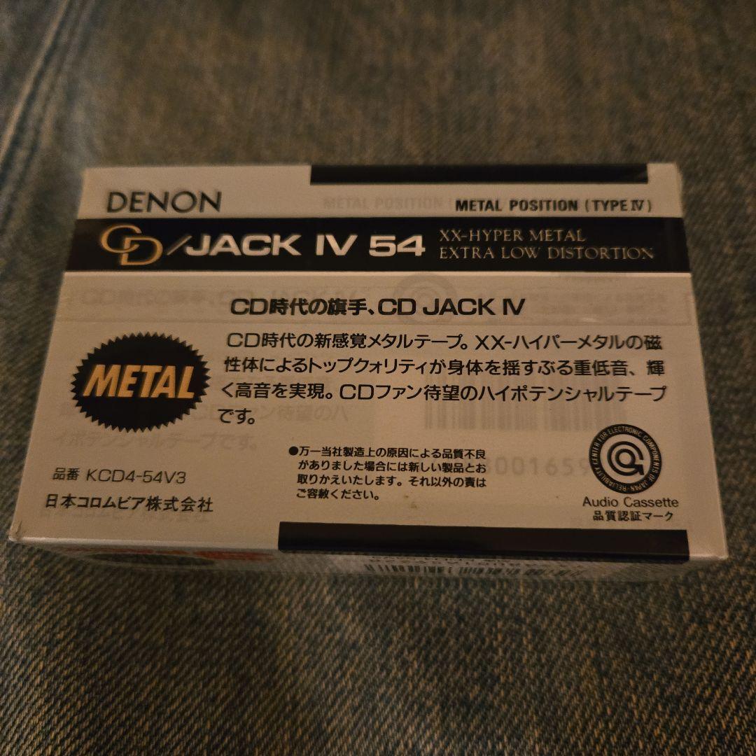 Denon Cassette Tapes Cd/Jack Iv 54 3