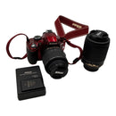 Digital Slr Nikon D3200 18-55Mm 55-200Mm 2 3072446776,2446776