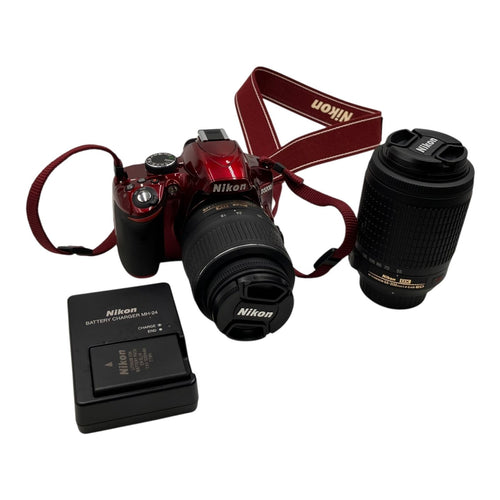 Digital Slr Nikon D3200 18-55Mm 55-200Mm 2 3072446776,2446776