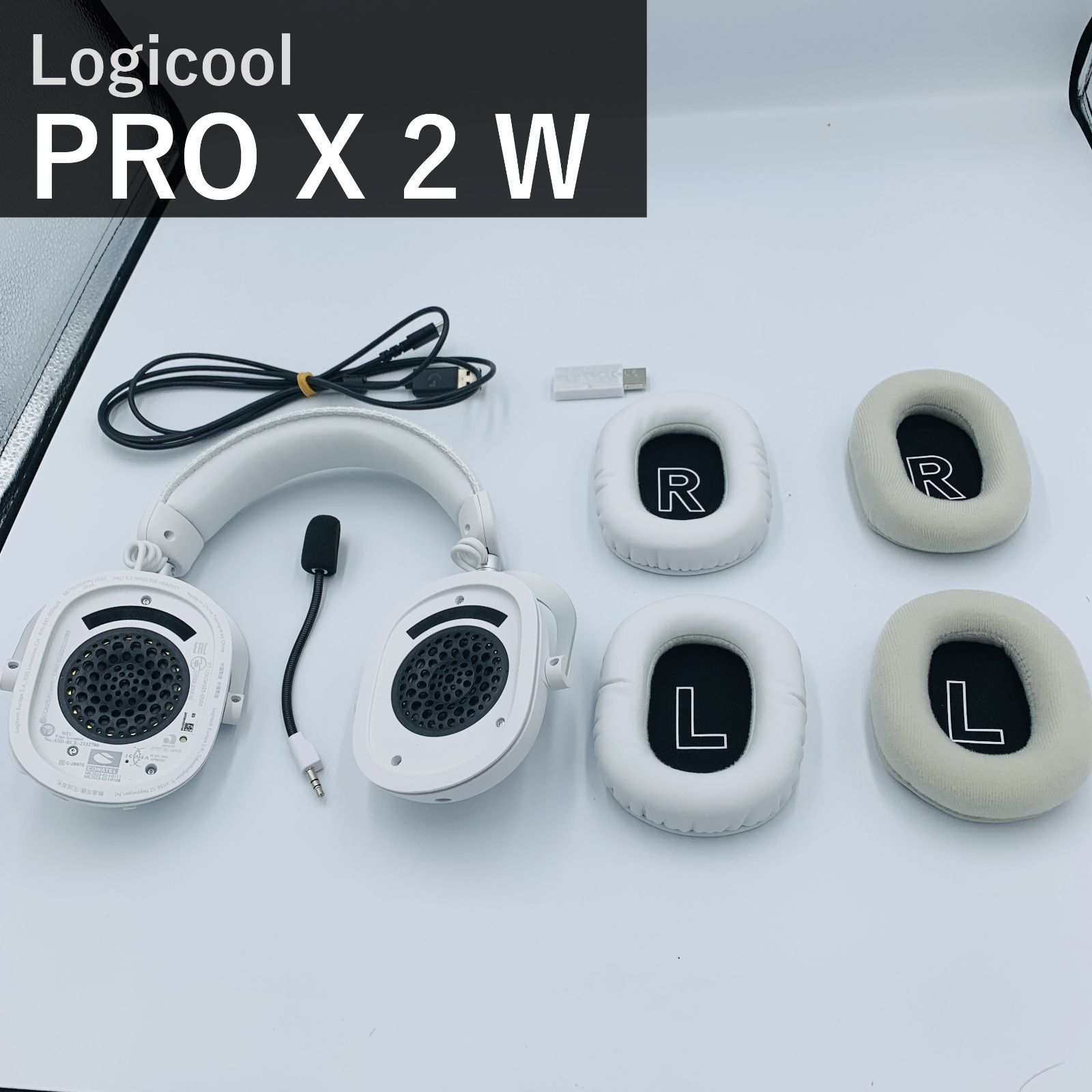 Logicool Gaming Headphone Headset G Pro X 2 Lightspeed G-Phs-005Wlwh Bluetooth