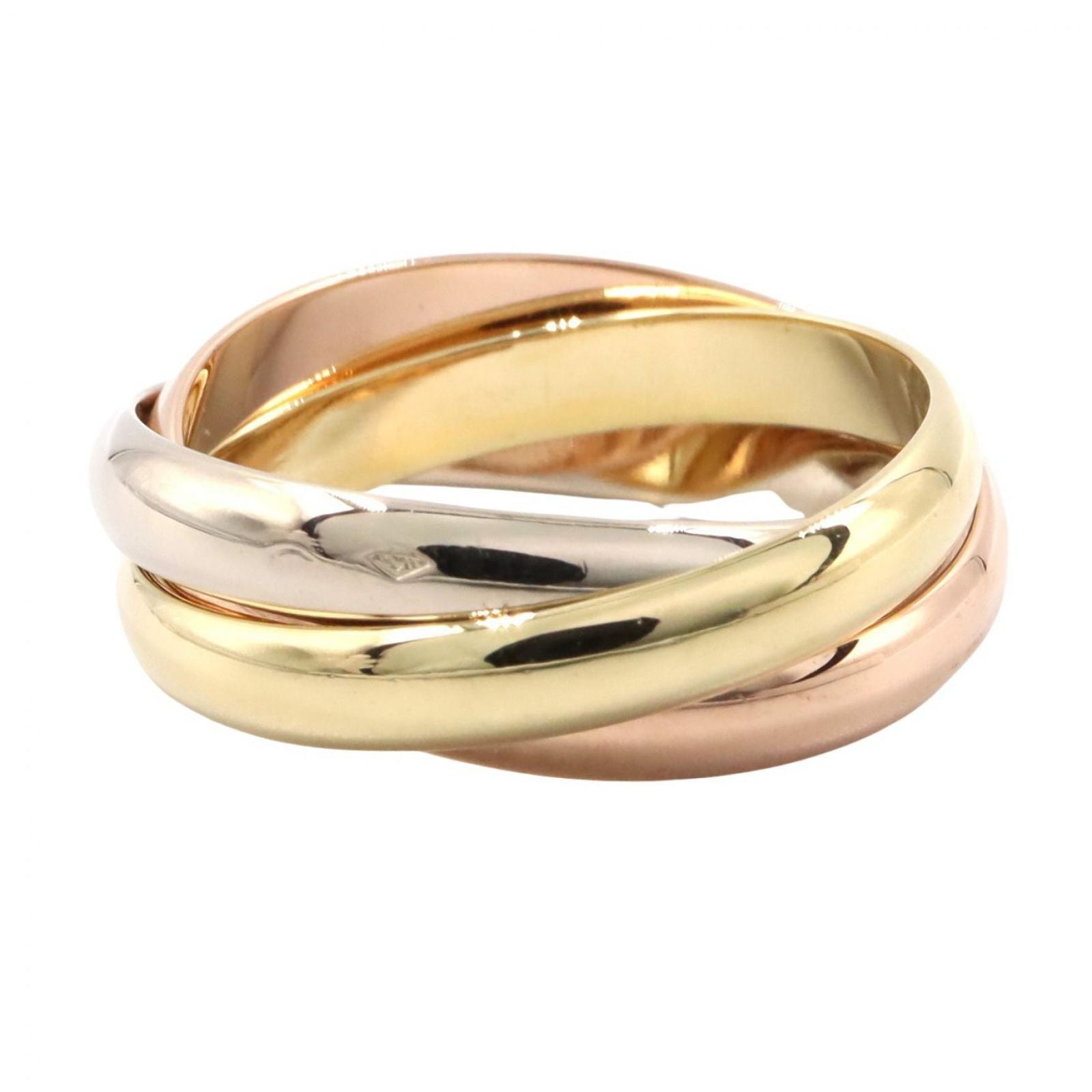 Cartier Ring K18 K18Wg Used A