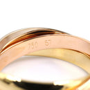 Cartier Ring K18 K18Wg Used A