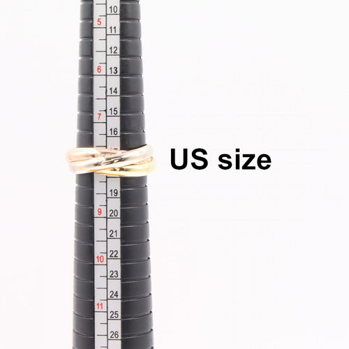 Cartier Ring K18 K18Wg Used A