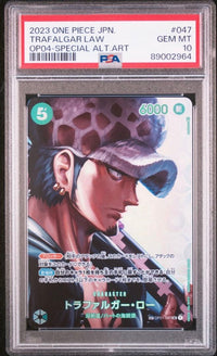 One Piece Card Game Psa10 Trafalgar Law Alternate Art