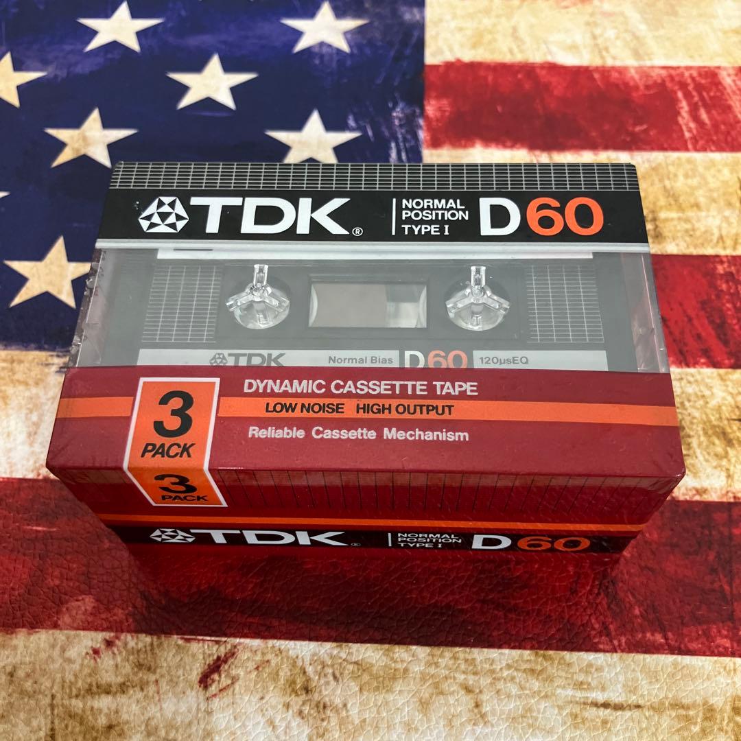 Tdk Cassette Tapes D60 3 Ae120