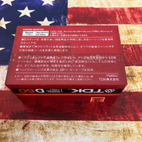 Tdk Cassette Tapes 6 D60 3 Ae120