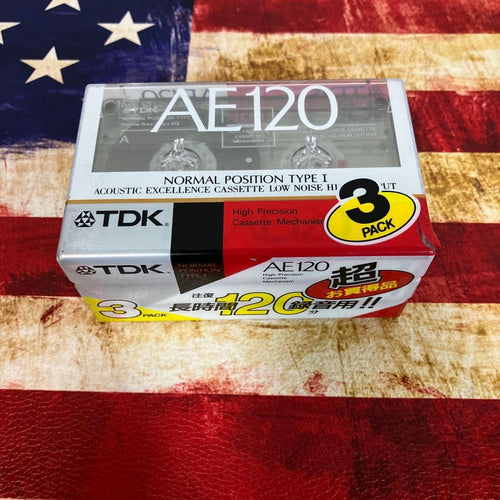 Tdk Cassette Tapes D60 3 Ae120
