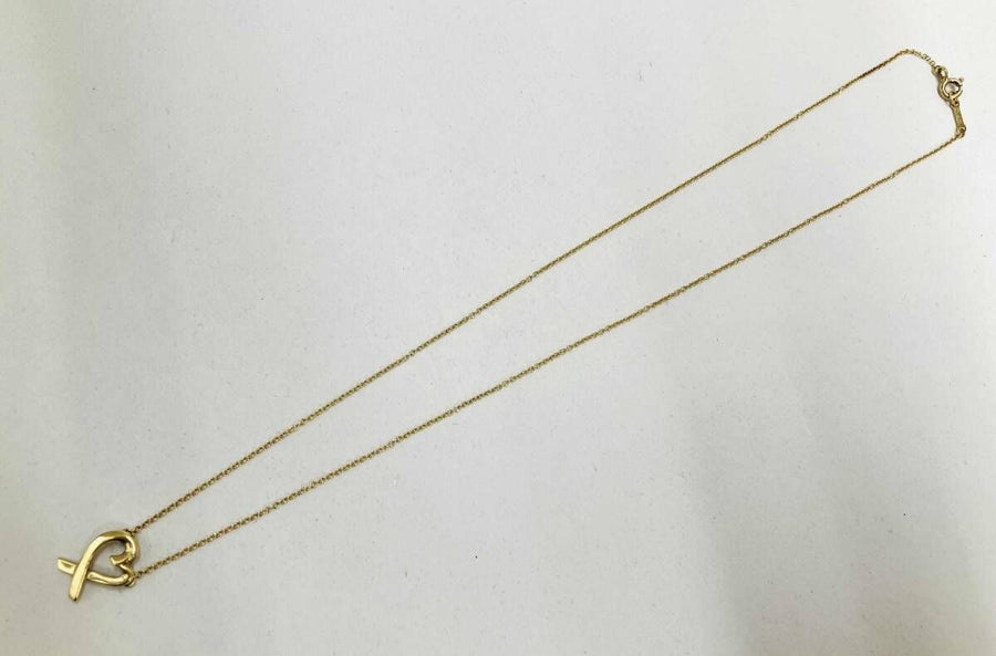 Necklace Tiffany Co. K18 18 750