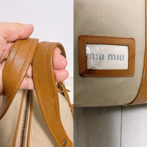 Miu Boston Bags Travel Miumiu(