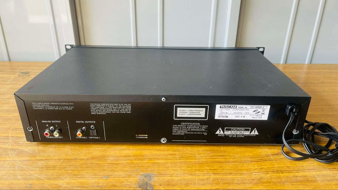 Tascam Cd Sacd Player Cd-160 Mkii