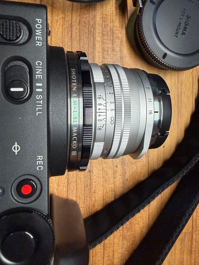 Sigma Mirrorless Interchangeable Lens Cameras Fp Nokton Vintage Line F1.5