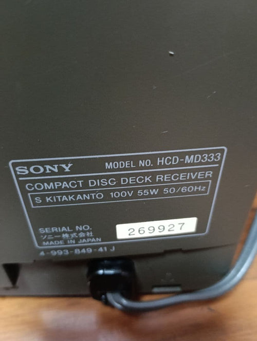 Mini Component Systems Sony Dhc-Md333
