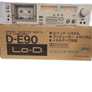 Hitachi Cd Md Cassette Deck Lo-D D-E90