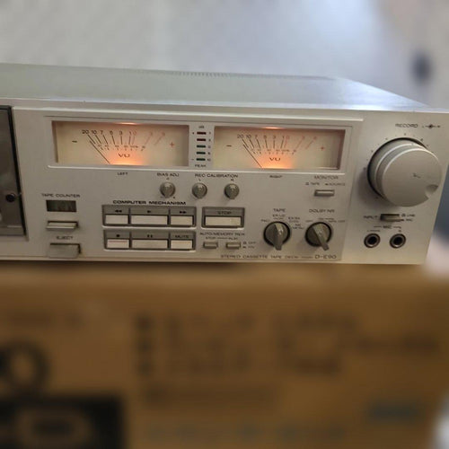 Hitachi Cd Md Cassette Deck Lo-D D-E90