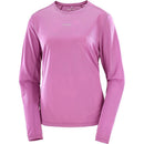 Salomon Short Sleeve (T -Shirt) Shakeout Core Longsleeve Tshirt Womens Iris