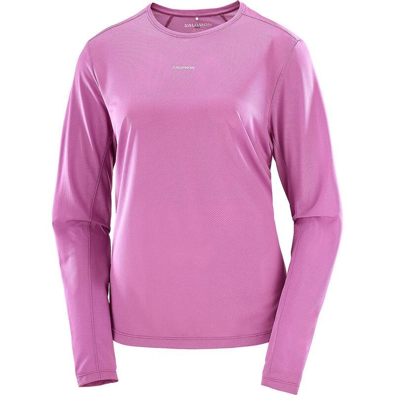 Salomon Short Sleeve (T -Shirt) Shakeout Core Longsleeve Tshirt Womens Iris