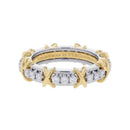Tiffany Ring 0.60Ct K18Yg/Pt950 11 74037984