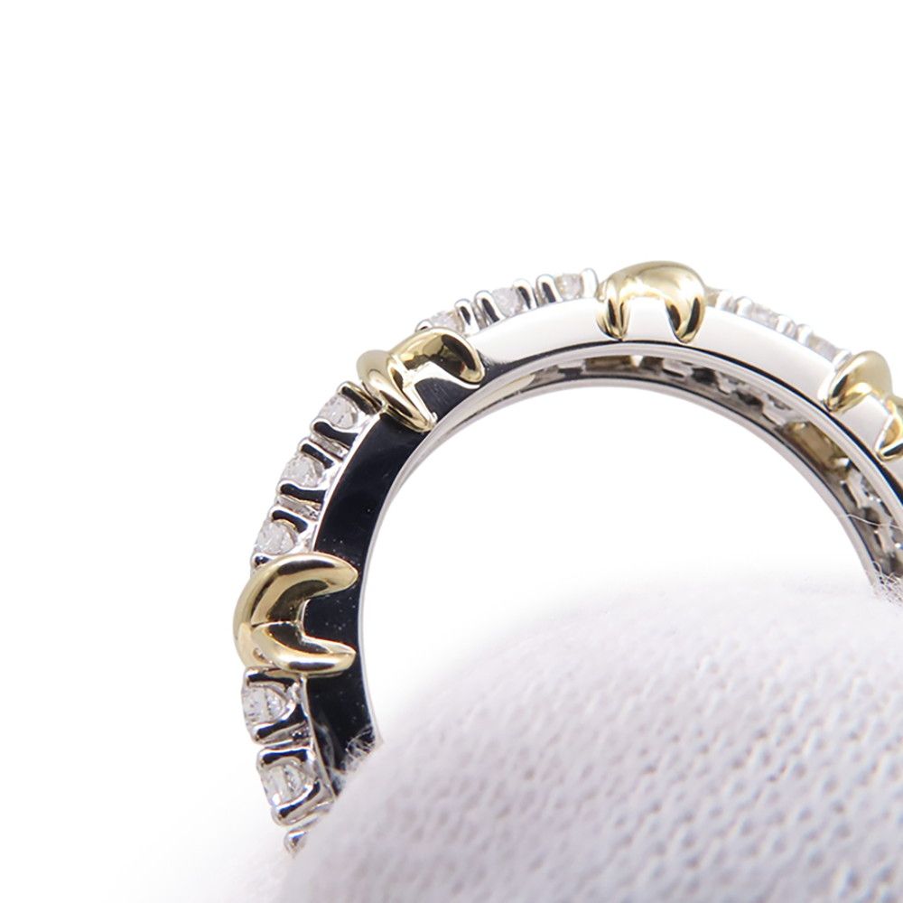 Tiffany Ring 0.60Ct K18Yg/Pt950 11 74037984