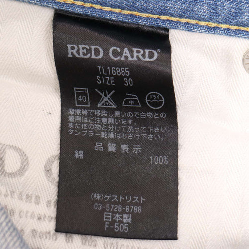 Others Red Card Blue Work Tl16885 Used Sz.30