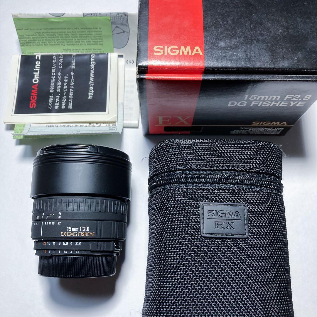 Sigma Prime Lenses Exdg Fisheye F2.8 Nikon F