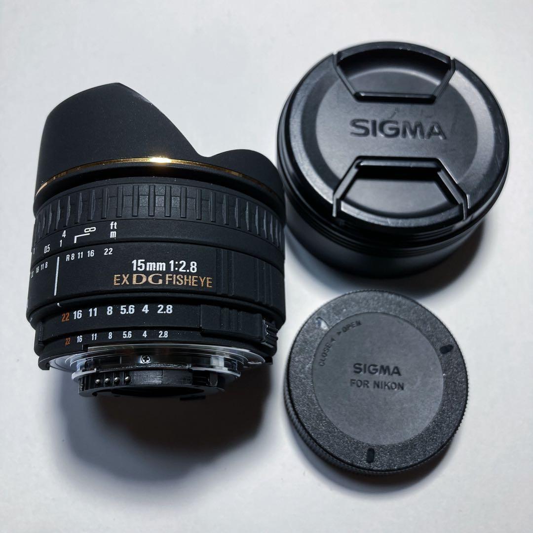 Sigma Prime Lenses Exdg Fisheye F2.8 Nikon F