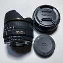 Sigma Prime Lenses Exdg Fisheye F2.8 Nikon F