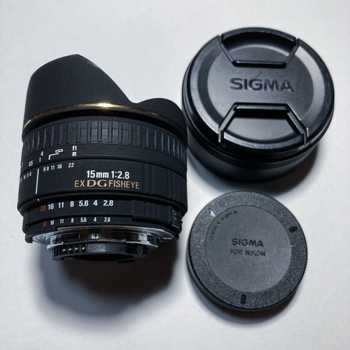 Sigma Prime Lenses Exdg Fisheye F2.8 Nikon F