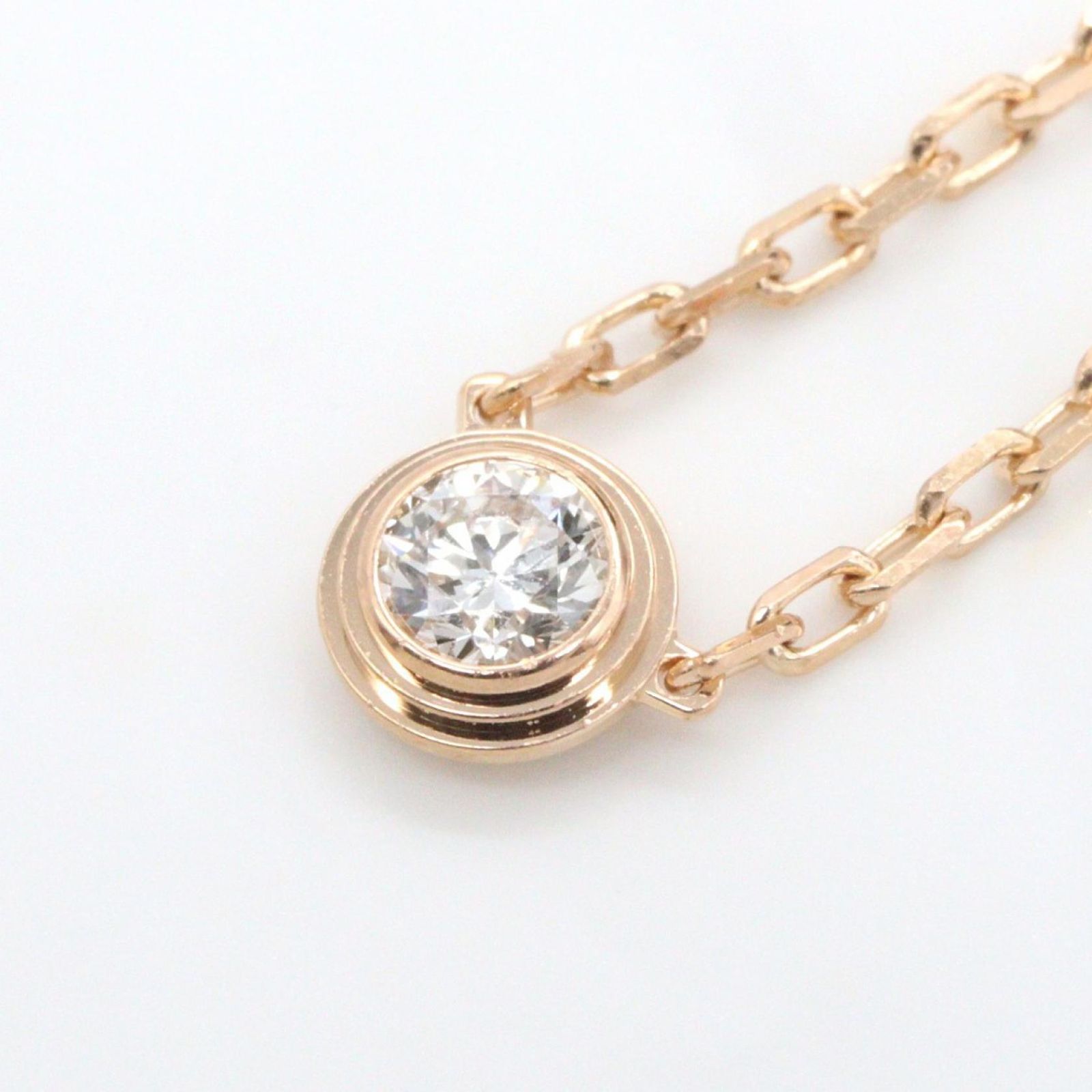 Cartier Necklace Sm B7215700 37.5/40.5Cm K18Pg Used A