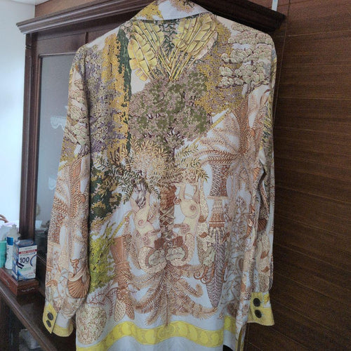Long-Sleeve Hermes Paris Xl