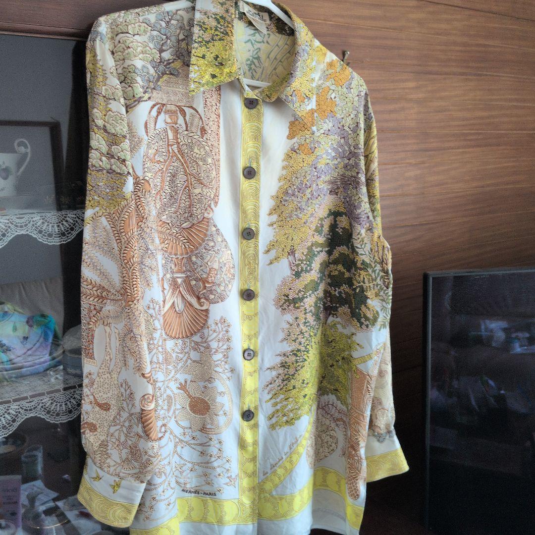 Long-Sleeve Hermes Paris Xl