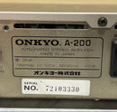 Onkyo Other A-200 Ta-440 T-200 S-200